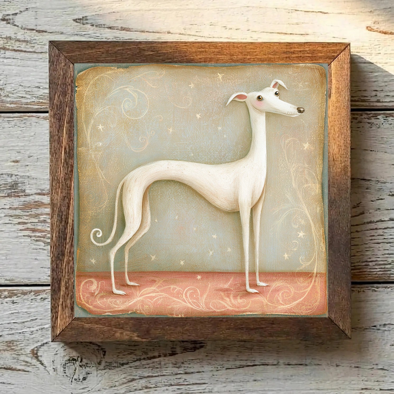 Whippet White - Variation 3