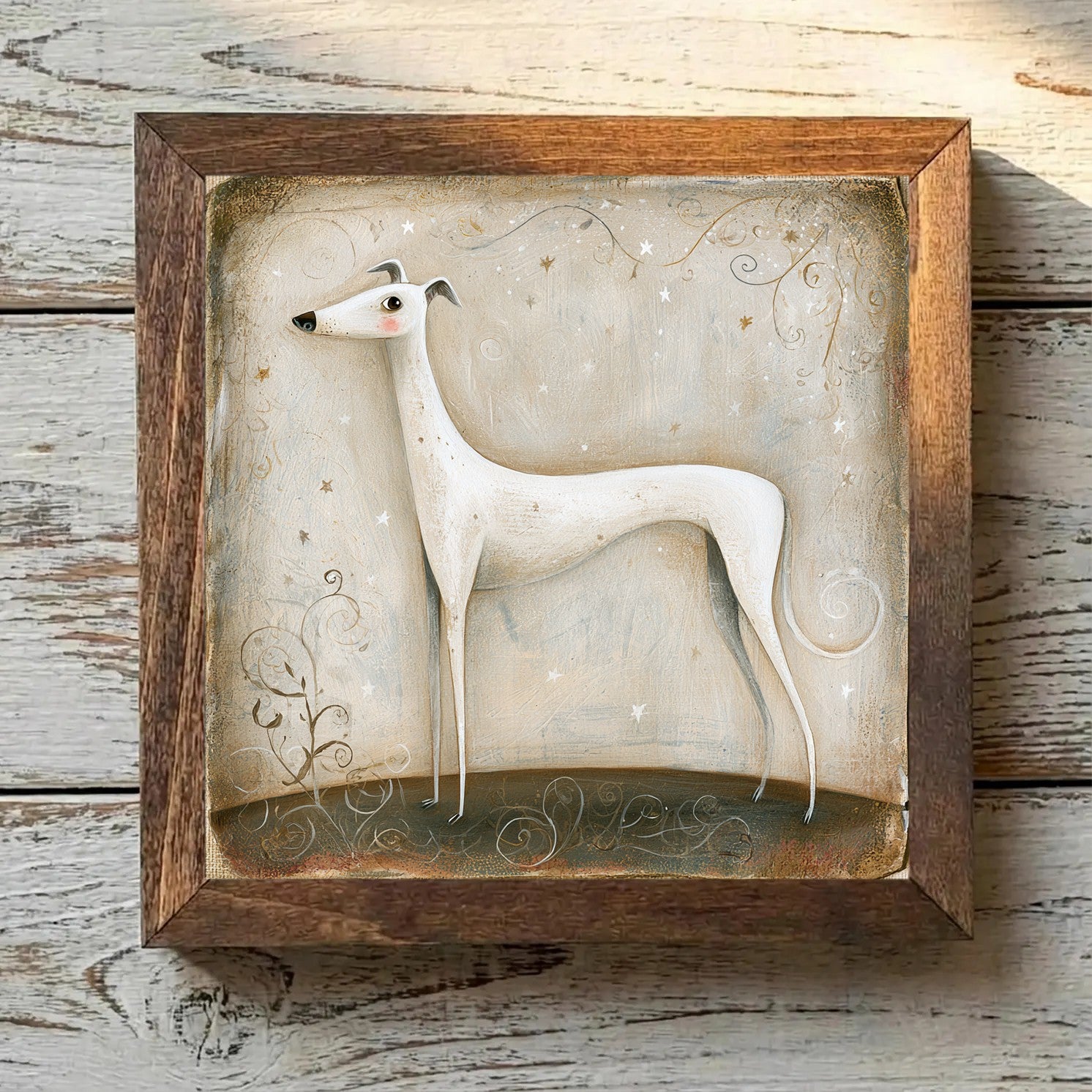Whippet White - Variation 4