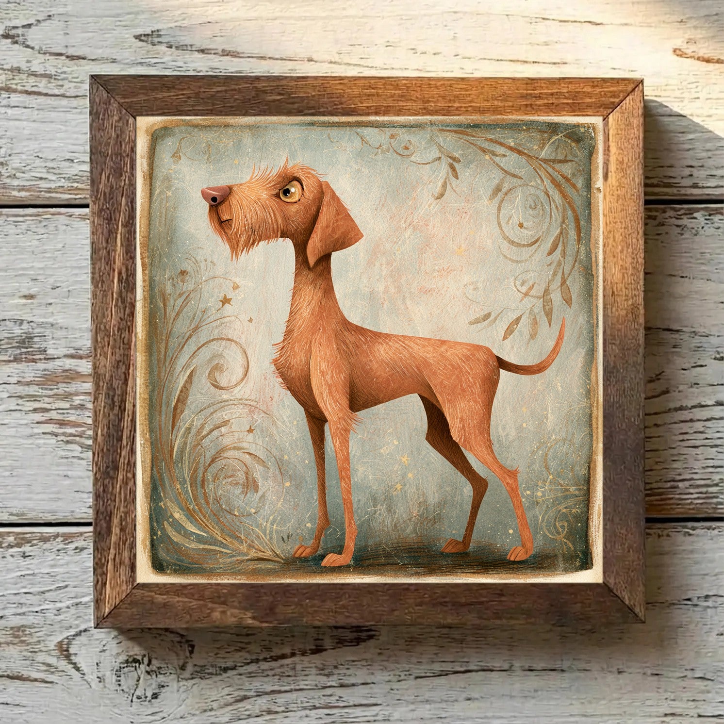 Wirehaired Vizsla Golden Rust - Variation 2