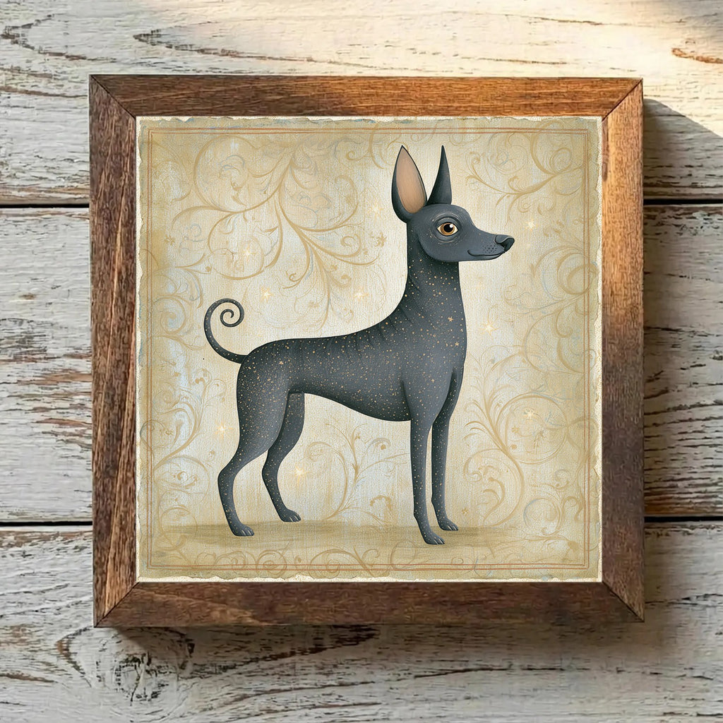 Xoloitzcuintli Gray-Black - Variation 2