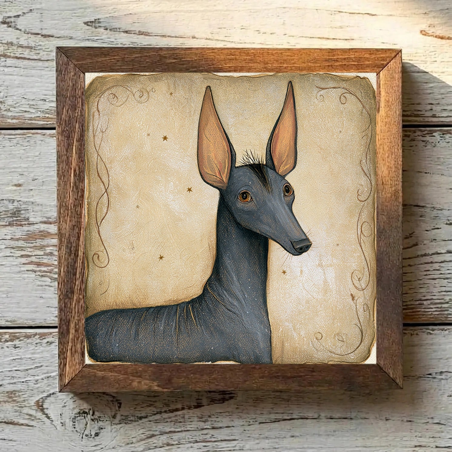 Xoloitzcuintli Gray-Black - Variation 4