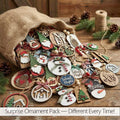 Studio Surprise Ornament Pack – Handmade Holiday Ornaments, Mystery Gift Bundle, Unique Christmas Decor