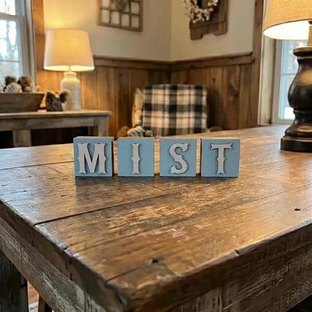 Personalized Pastel Wooden Letter Blocks, Custom Name, Nursery Decor - TheGrumpyRooster