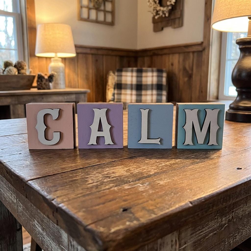 Personalized Pastel Wooden Letter Blocks, Custom Name, Nursery Decor