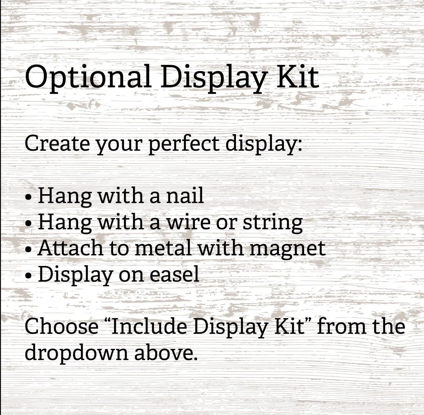 Floral Heart Framed Art, Rustic Farmhouse Shelf Decor, 5.5 Inch