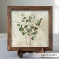 Eucalyptus Botanical Framed Wood Art | Farmhouse Greenery Decor | Rustic Wall Art | Nature Inspired Home Gift - TheGrumpyRooster