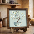 Bonsai Tree Wall Art Print | Watercolor Zen Botanical Decor | Boho Nature Poster | Calming Home Gift | Instant Download - TheGrumpyRooster