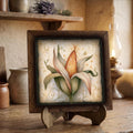 Framed Corn Art Print | Rustic Farmhouse Shelf Decor