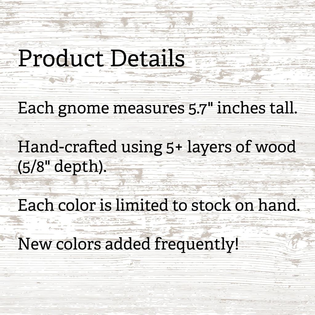 Rustic Wooden Gnome Shelf Sitter | Farmhouse Neutral Decor | Scandinavian Style Tiered Tray Gnome - TheGrumpyRooster