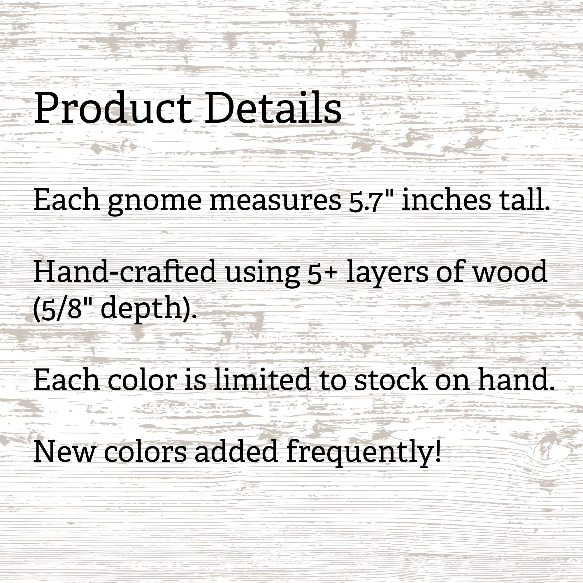 Rustic Wooden Gnome Shelf Sitter | Farmhouse Neutral Decor | Scandinavian Style Tiered Tray Gnome - TheGrumpyRooster