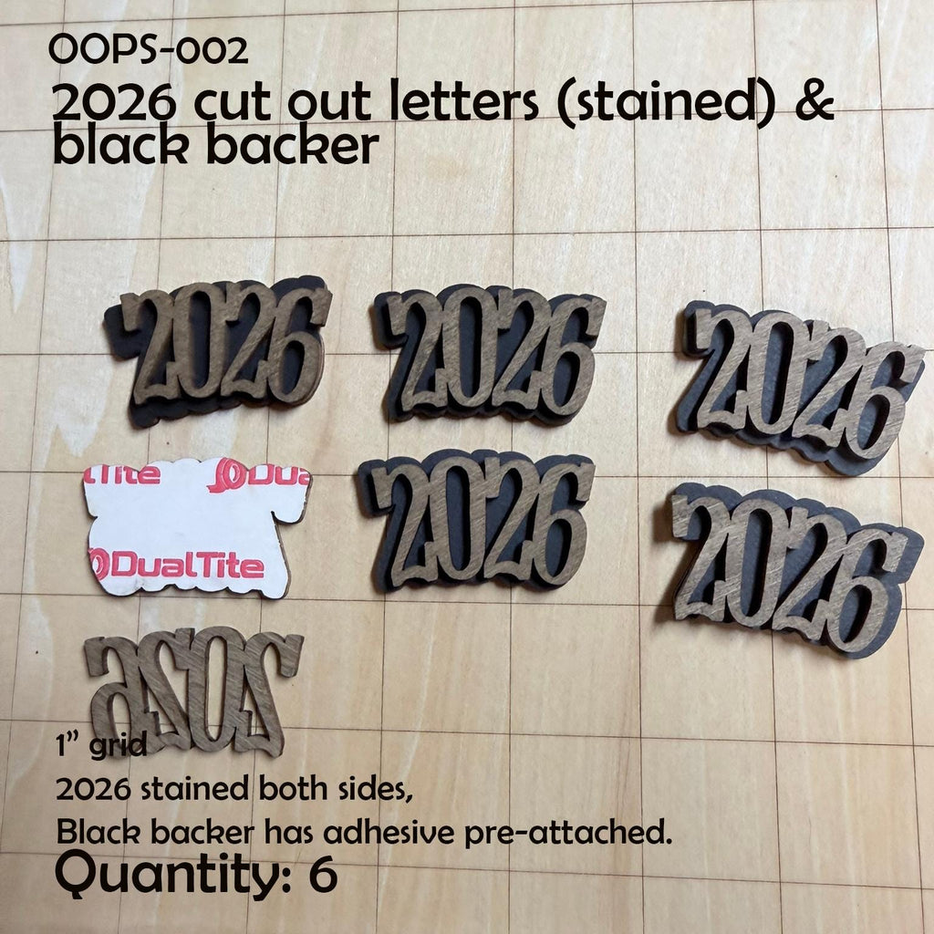 OOPS Coop Cleanout | Discounted Wood Crafts, Miscuts, Extras & One-Off Laser Creations - TheGrumpyRooster