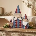 Patriotic Americana Gnome Set | Rustic Farmhouse Shelf Decor (3 Sizes)