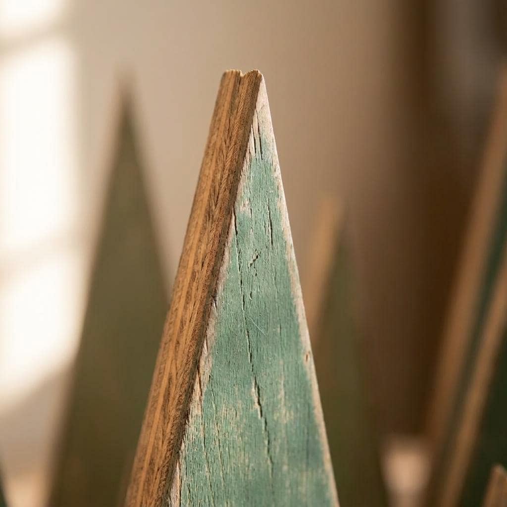 Rustic Wooden Christmas Trees | Farmhouse Christmas Decor | Mantel Shelf Decor | Holiday Wood Tree Set - TheGrumpyRooster