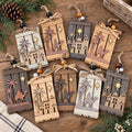 Bethlehem Ornament or Wise Man on Camel, Rustic Wood Pallet Nativity Christmas Ornament with Star, Religious Tree Decor